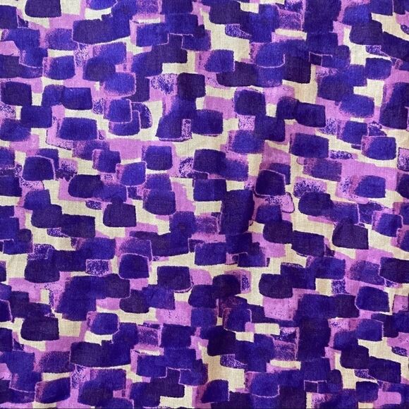 Coldwater Creek M 10* Purple 100% Cotton Button-Up Workwear Casual No Iron Shirt - Picture 4 of 9